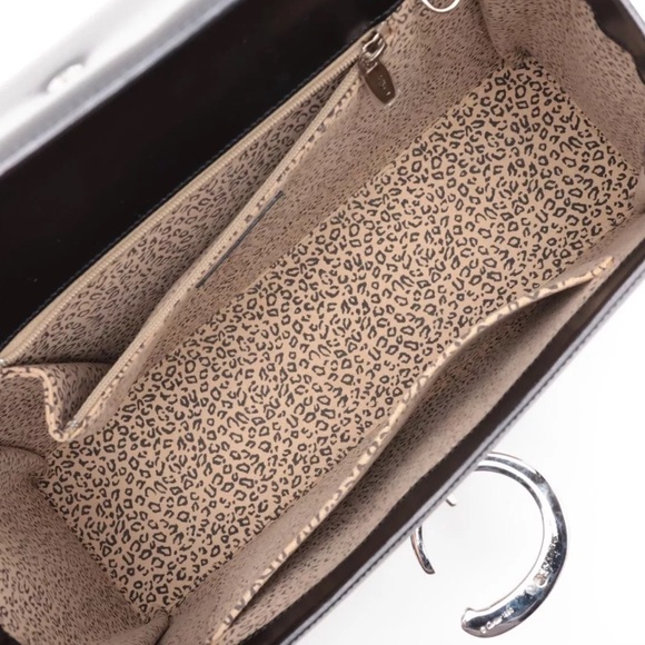 Cartier Panthere Leather Handbag Black - Picture 7 of 15